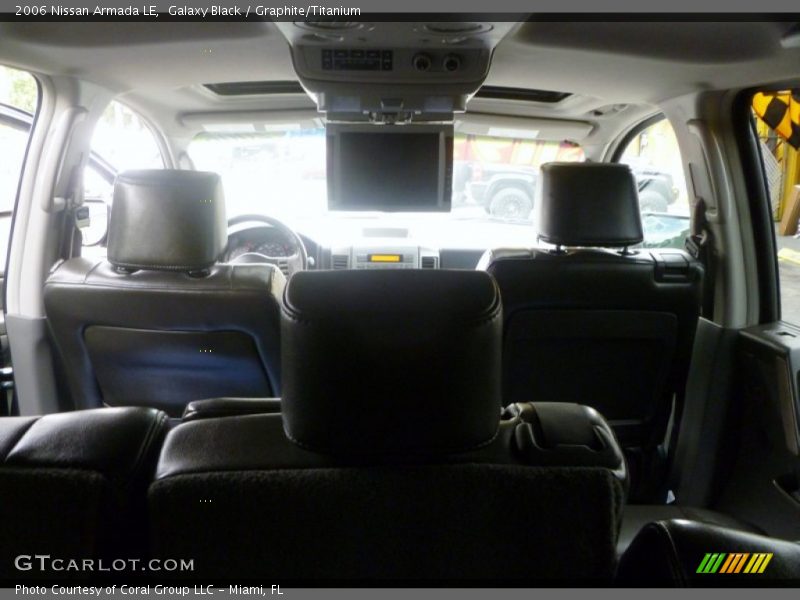 Galaxy Black / Graphite/Titanium 2006 Nissan Armada LE