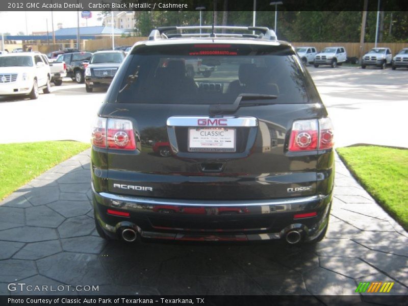 Carbon Black Metallic / Cashmere 2012 GMC Acadia Denali
