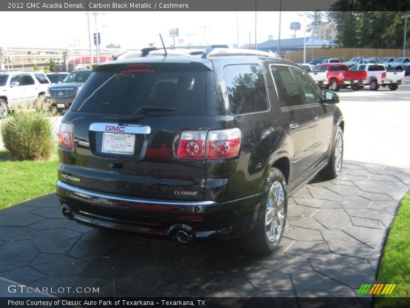 Carbon Black Metallic / Cashmere 2012 GMC Acadia Denali