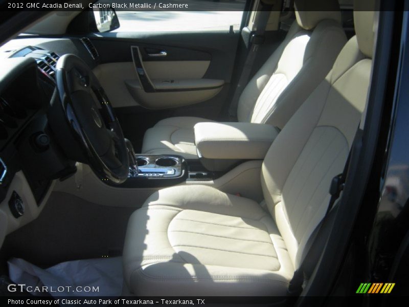 Carbon Black Metallic / Cashmere 2012 GMC Acadia Denali