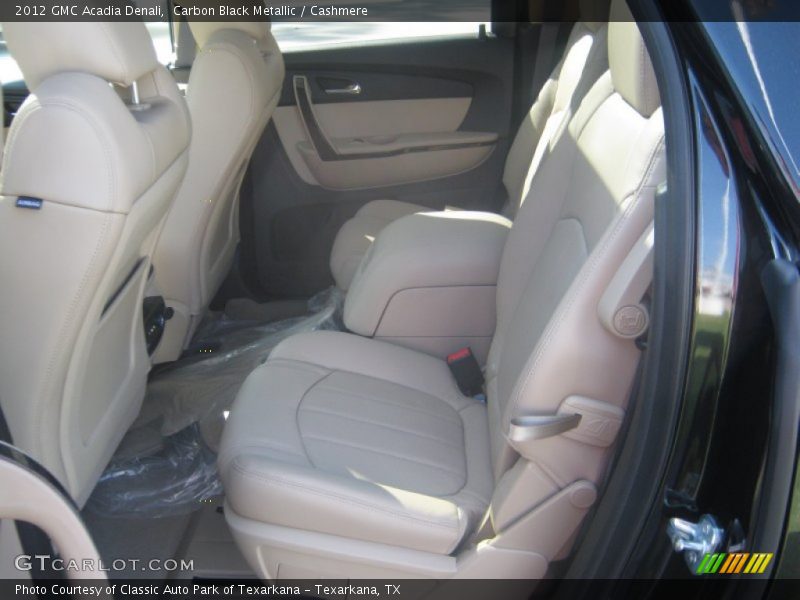 Carbon Black Metallic / Cashmere 2012 GMC Acadia Denali