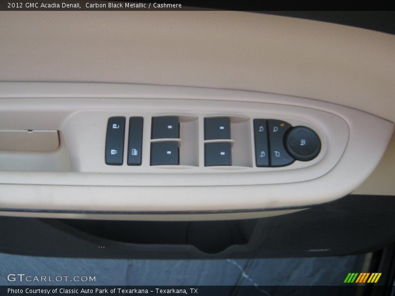 Carbon Black Metallic / Cashmere 2012 GMC Acadia Denali