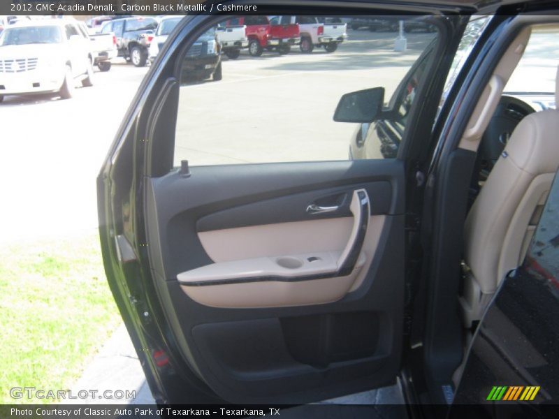 Carbon Black Metallic / Cashmere 2012 GMC Acadia Denali