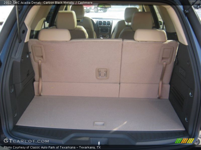 Carbon Black Metallic / Cashmere 2012 GMC Acadia Denali