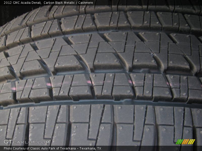 Carbon Black Metallic / Cashmere 2012 GMC Acadia Denali