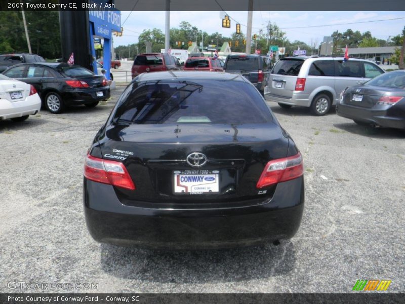 Black / Ash 2007 Toyota Camry CE