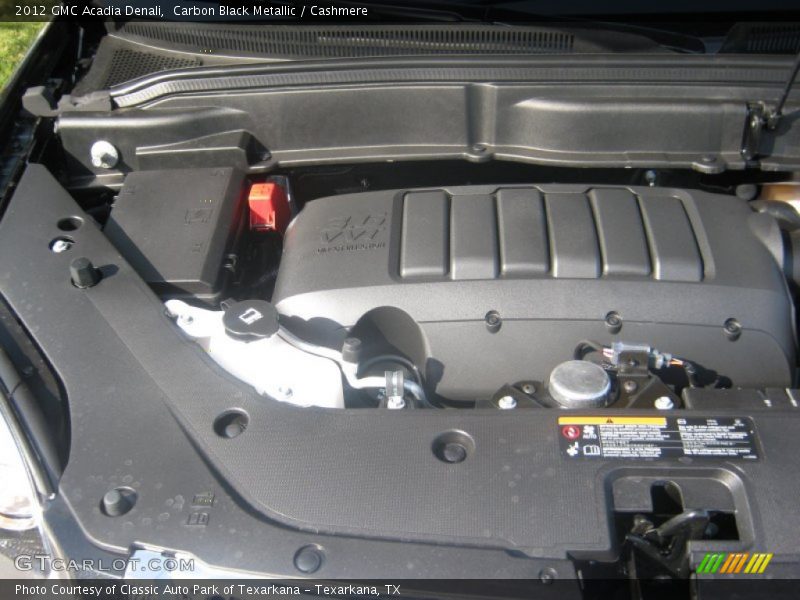 Carbon Black Metallic / Cashmere 2012 GMC Acadia Denali