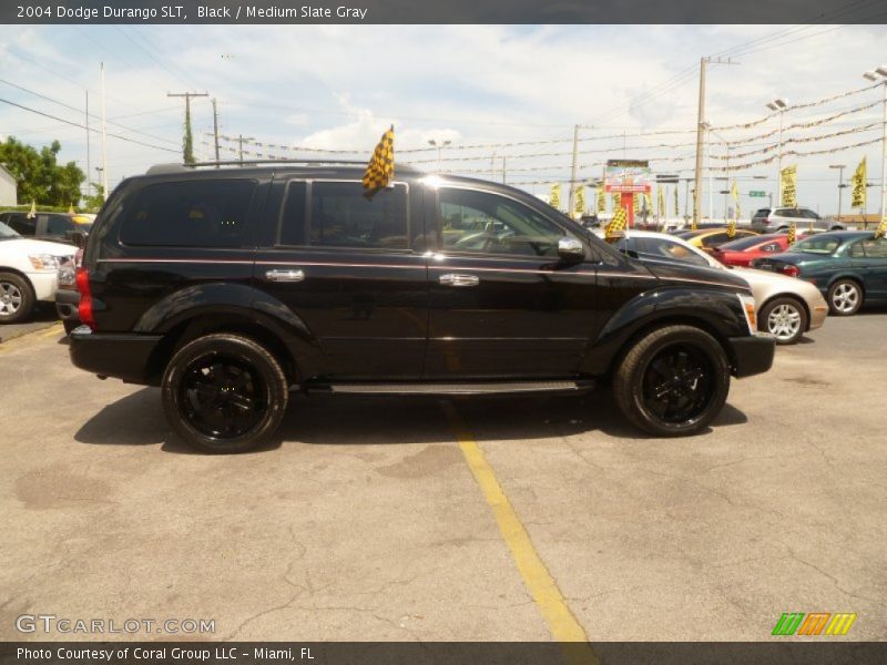 Black / Medium Slate Gray 2004 Dodge Durango SLT