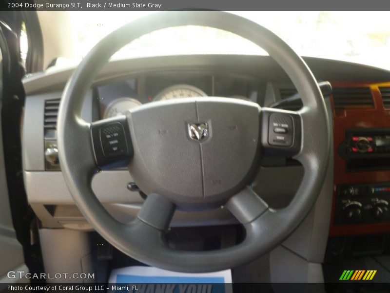 Black / Medium Slate Gray 2004 Dodge Durango SLT