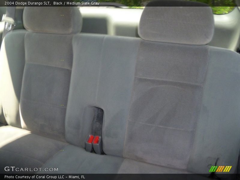 Black / Medium Slate Gray 2004 Dodge Durango SLT