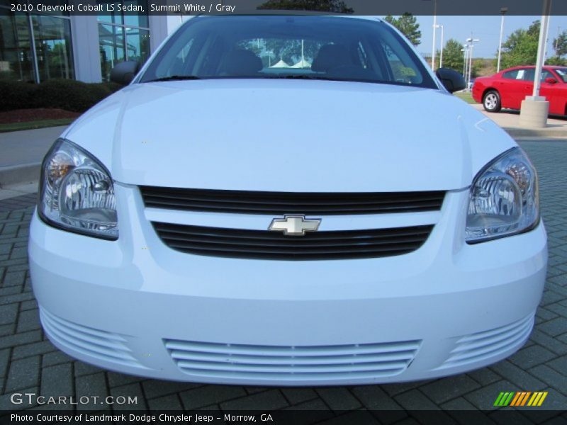 Summit White / Gray 2010 Chevrolet Cobalt LS Sedan
