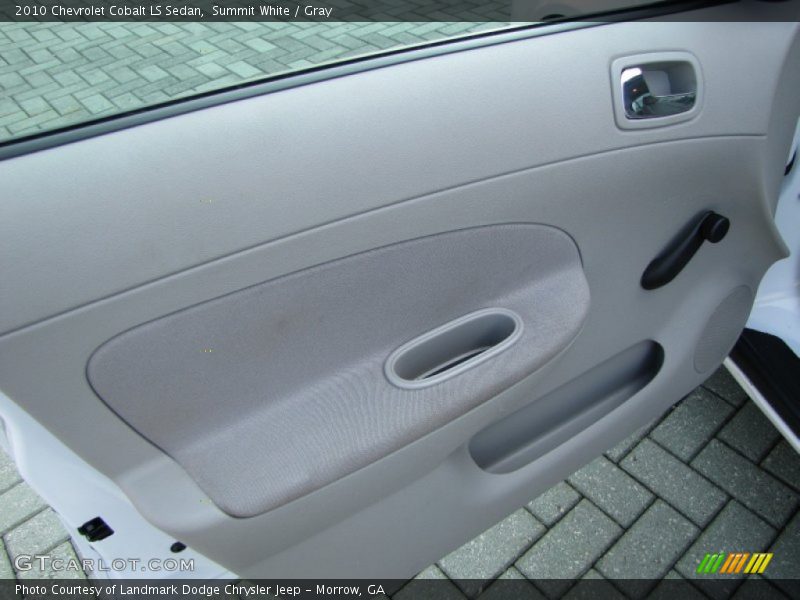 Summit White / Gray 2010 Chevrolet Cobalt LS Sedan