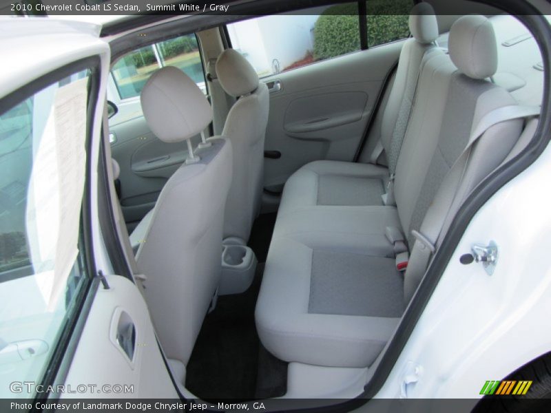 Summit White / Gray 2010 Chevrolet Cobalt LS Sedan