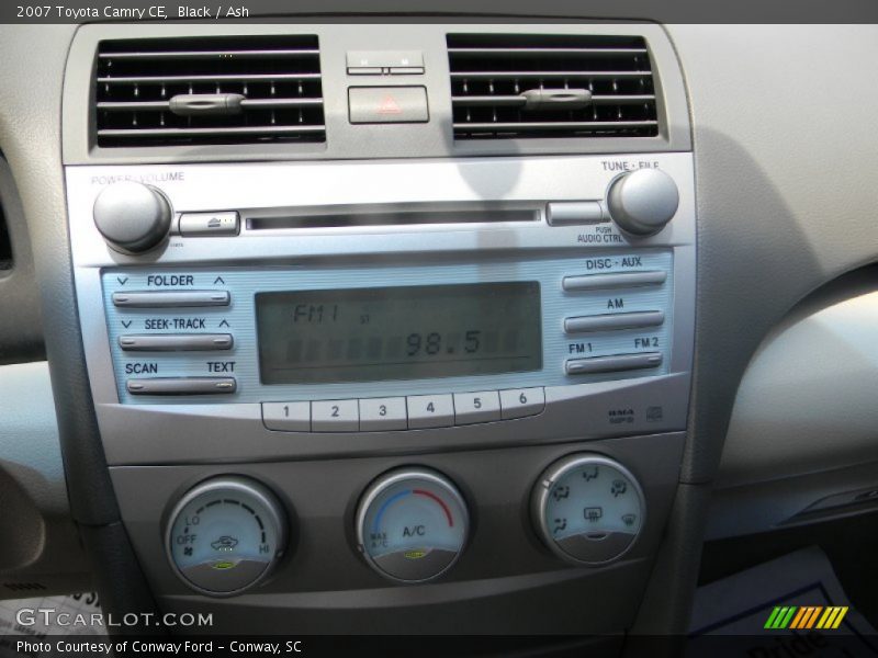 Black / Ash 2007 Toyota Camry CE