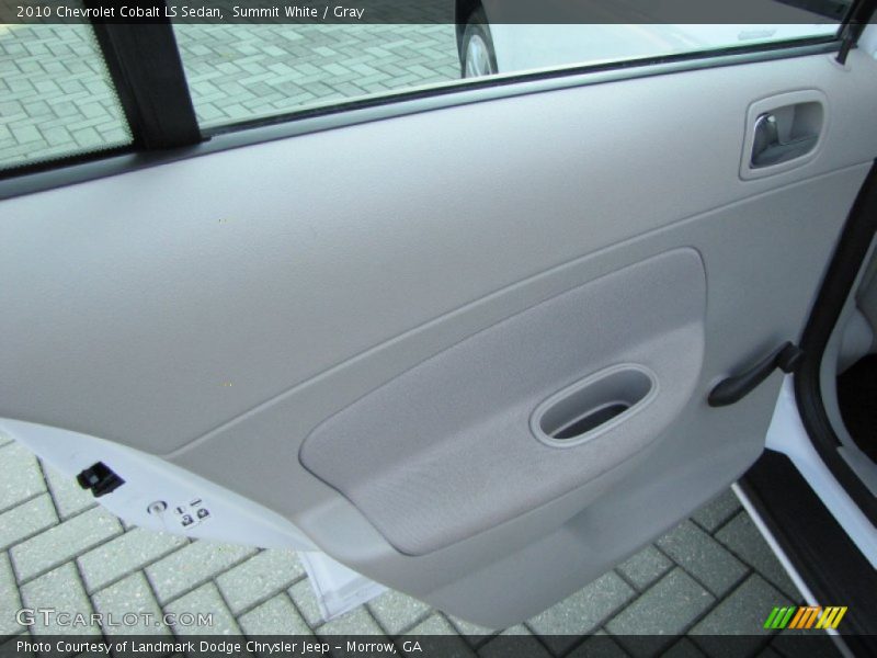 Summit White / Gray 2010 Chevrolet Cobalt LS Sedan