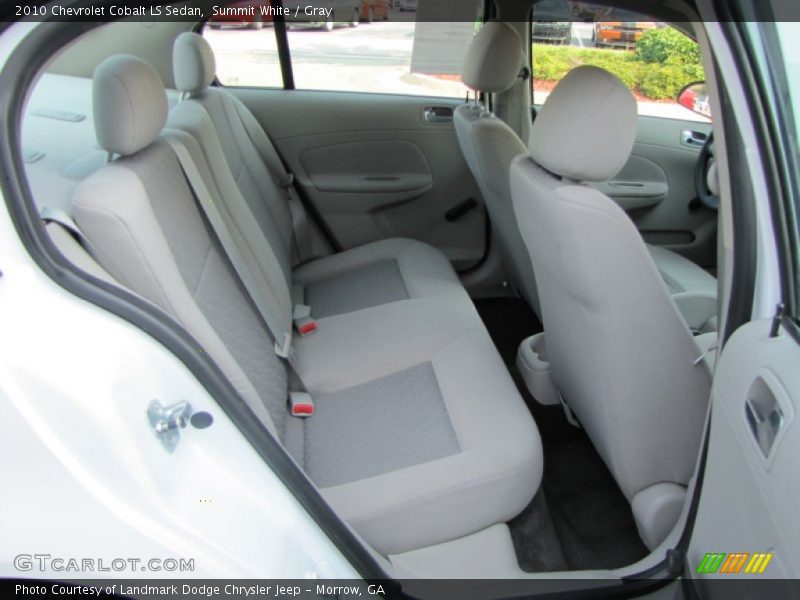 Summit White / Gray 2010 Chevrolet Cobalt LS Sedan