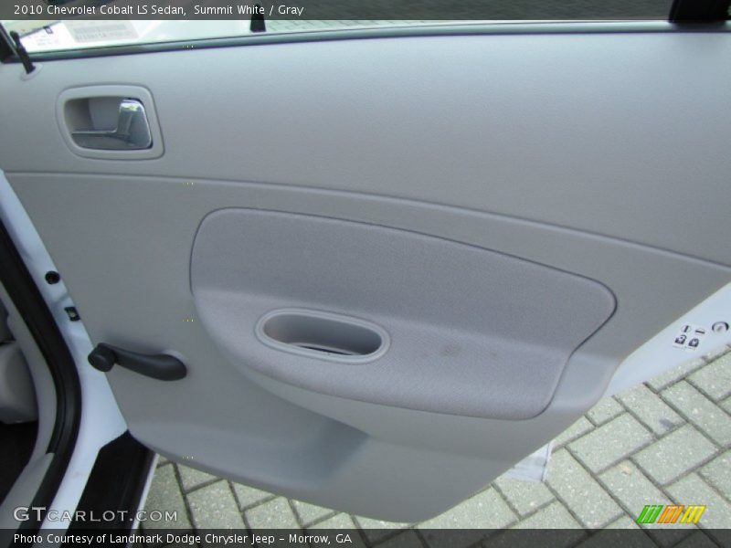 Summit White / Gray 2010 Chevrolet Cobalt LS Sedan