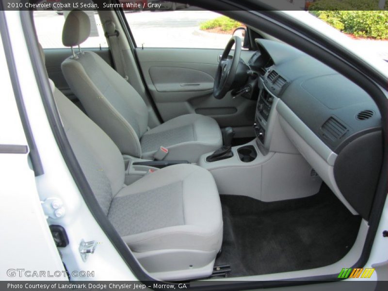 Summit White / Gray 2010 Chevrolet Cobalt LS Sedan