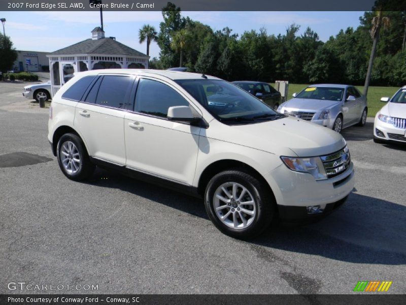 Creme Brulee / Camel 2007 Ford Edge SEL AWD