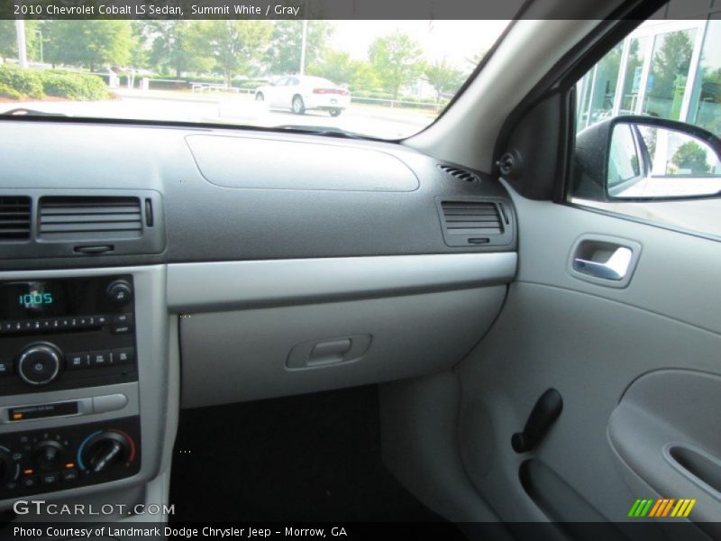 Summit White / Gray 2010 Chevrolet Cobalt LS Sedan