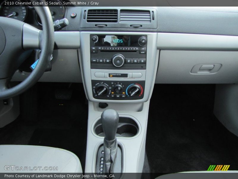 Summit White / Gray 2010 Chevrolet Cobalt LS Sedan