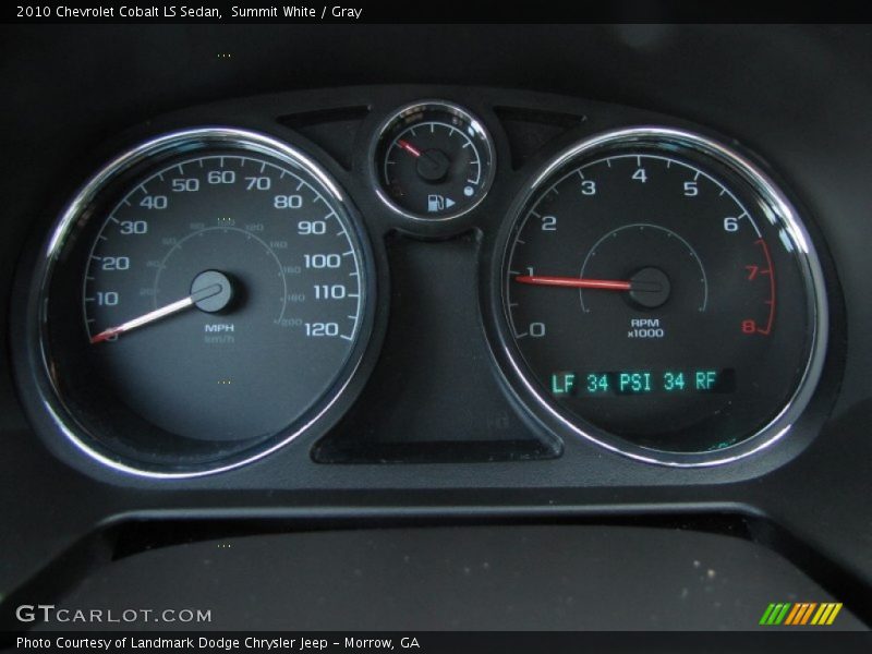 Summit White / Gray 2010 Chevrolet Cobalt LS Sedan