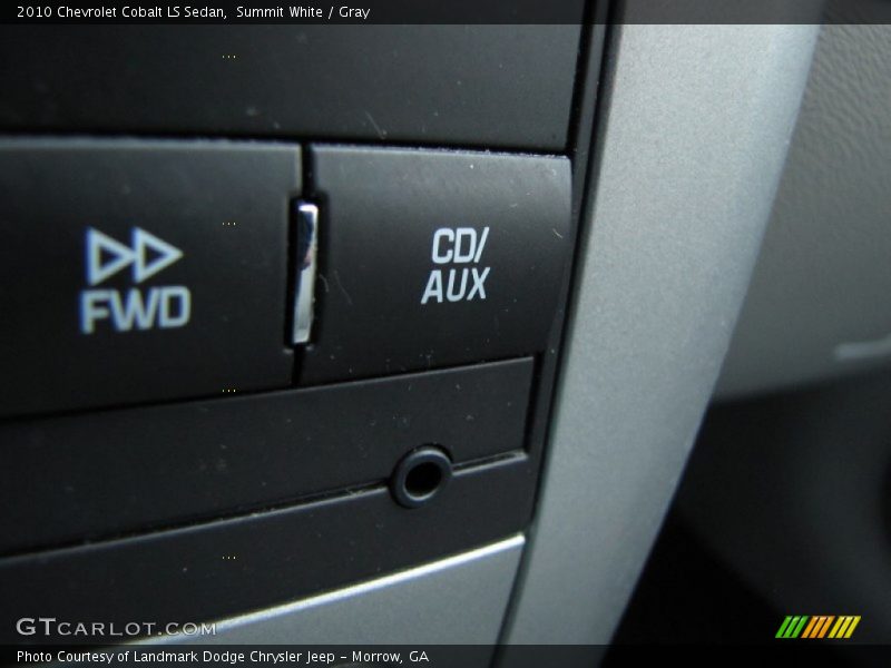 Summit White / Gray 2010 Chevrolet Cobalt LS Sedan