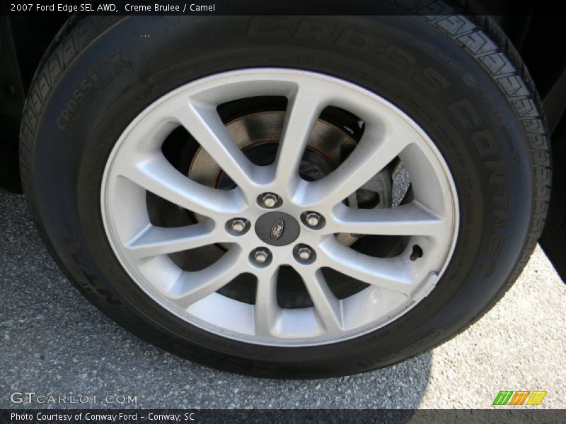 Creme Brulee / Camel 2007 Ford Edge SEL AWD