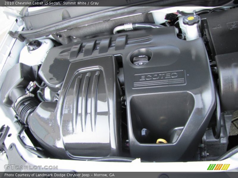 Summit White / Gray 2010 Chevrolet Cobalt LS Sedan