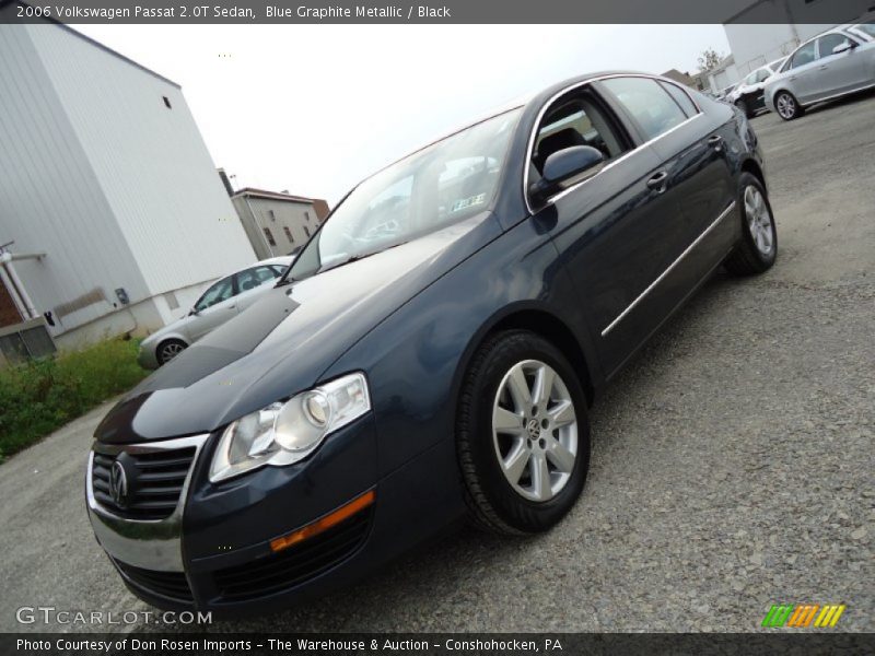 Blue Graphite Metallic / Black 2006 Volkswagen Passat 2.0T Sedan