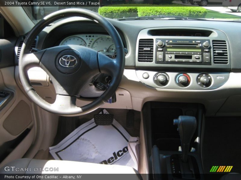 Desert Sand Mica / Taupe 2004 Toyota Camry SE V6