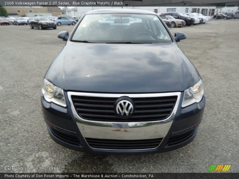 Blue Graphite Metallic / Black 2006 Volkswagen Passat 2.0T Sedan