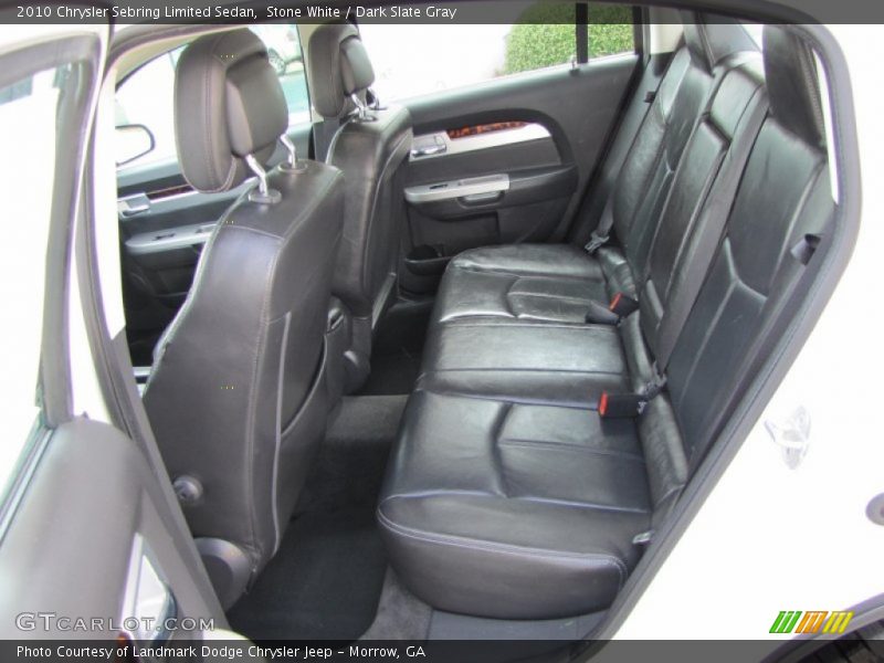 Stone White / Dark Slate Gray 2010 Chrysler Sebring Limited Sedan