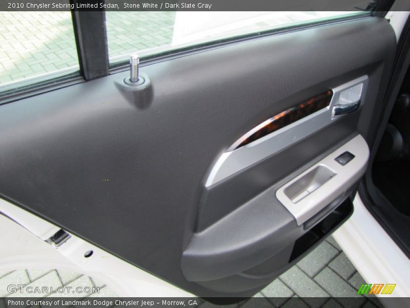 Stone White / Dark Slate Gray 2010 Chrysler Sebring Limited Sedan