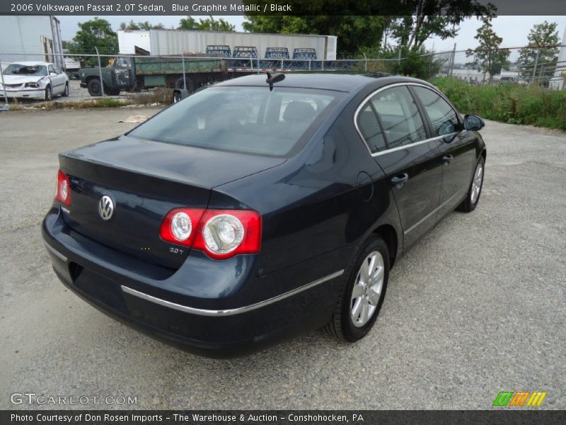 Blue Graphite Metallic / Black 2006 Volkswagen Passat 2.0T Sedan