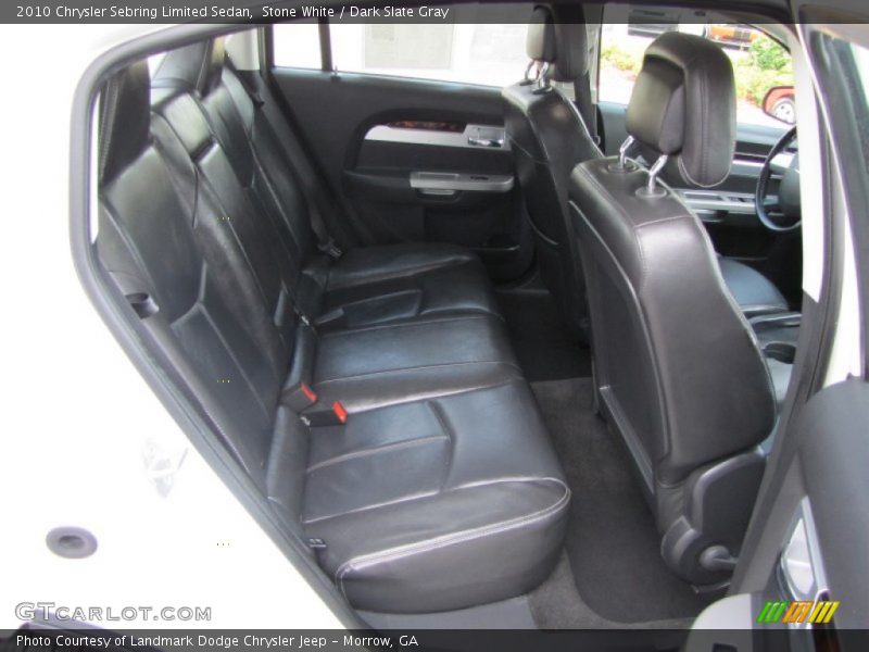 Stone White / Dark Slate Gray 2010 Chrysler Sebring Limited Sedan