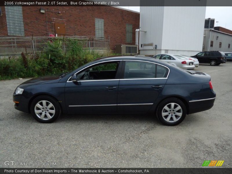 Blue Graphite Metallic / Black 2006 Volkswagen Passat 2.0T Sedan