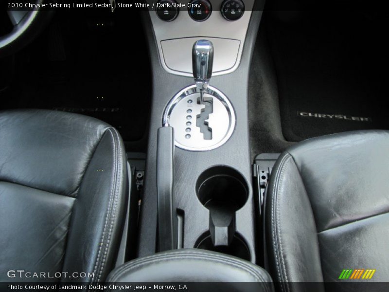 Stone White / Dark Slate Gray 2010 Chrysler Sebring Limited Sedan