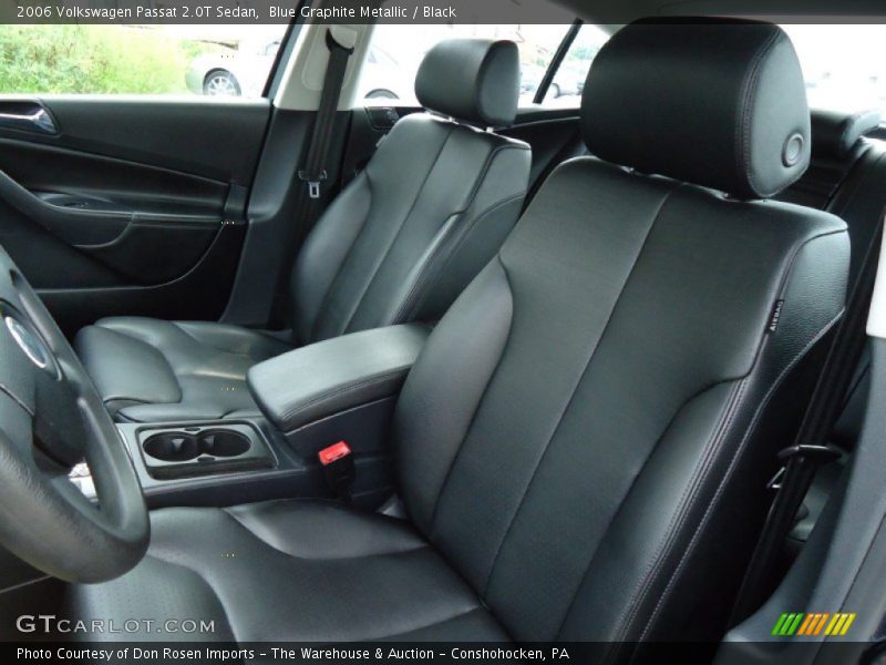 Blue Graphite Metallic / Black 2006 Volkswagen Passat 2.0T Sedan