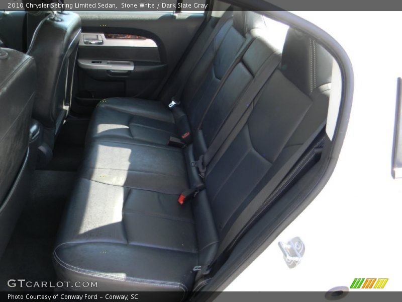 Stone White / Dark Slate Gray 2010 Chrysler Sebring Limited Sedan