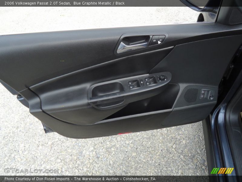 Blue Graphite Metallic / Black 2006 Volkswagen Passat 2.0T Sedan
