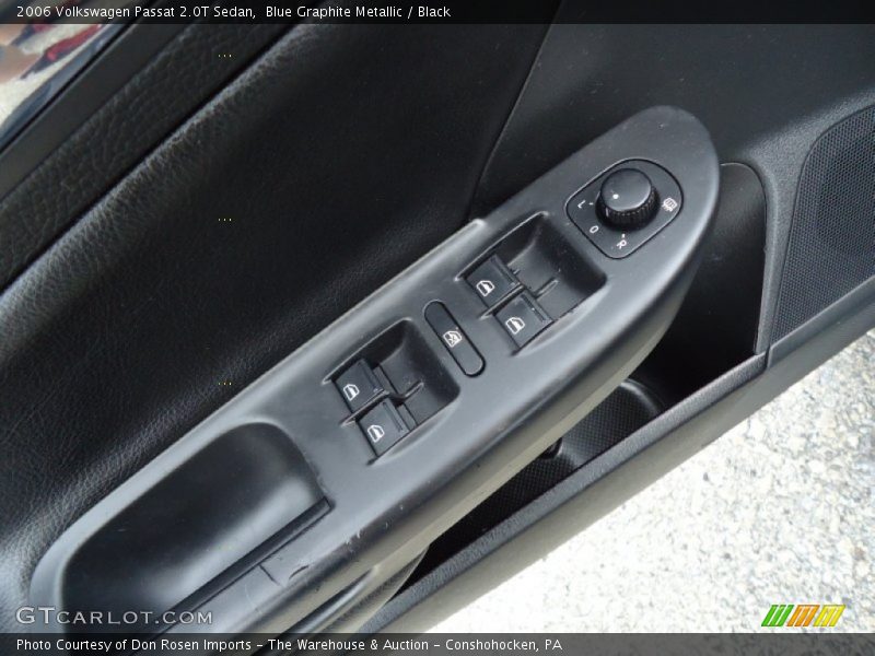 Blue Graphite Metallic / Black 2006 Volkswagen Passat 2.0T Sedan