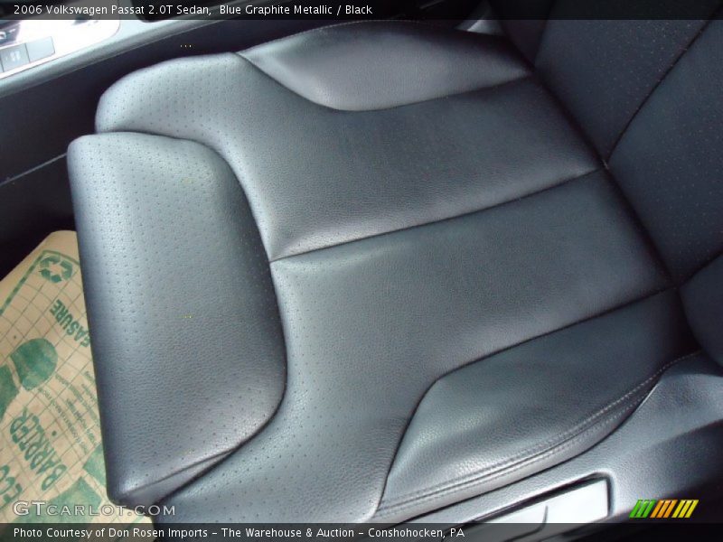 Blue Graphite Metallic / Black 2006 Volkswagen Passat 2.0T Sedan