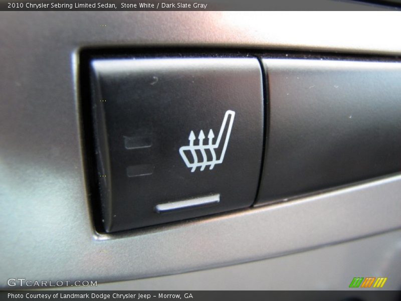 Stone White / Dark Slate Gray 2010 Chrysler Sebring Limited Sedan