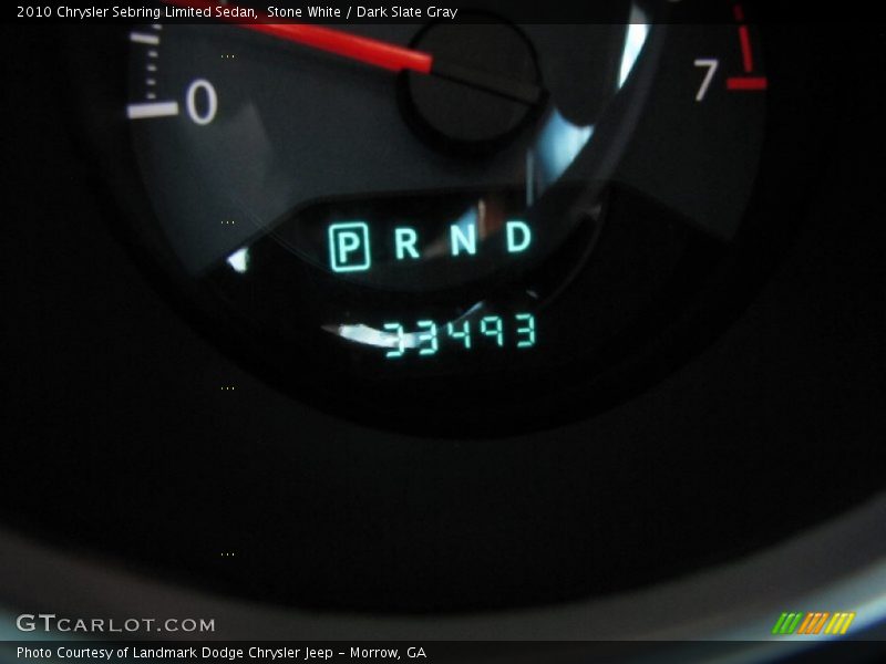 Stone White / Dark Slate Gray 2010 Chrysler Sebring Limited Sedan