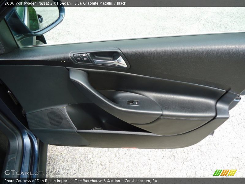 Blue Graphite Metallic / Black 2006 Volkswagen Passat 2.0T Sedan