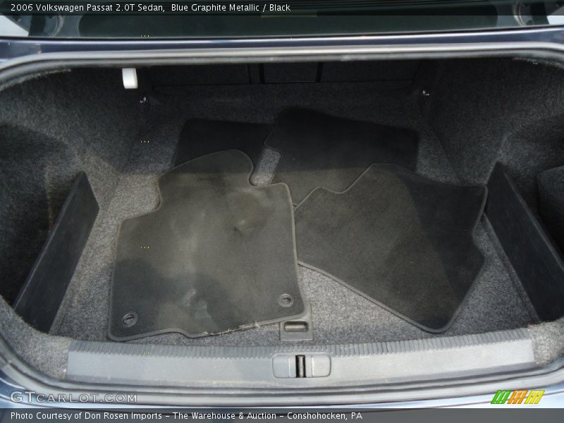 Blue Graphite Metallic / Black 2006 Volkswagen Passat 2.0T Sedan