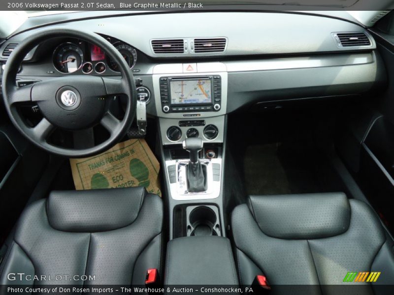 Blue Graphite Metallic / Black 2006 Volkswagen Passat 2.0T Sedan