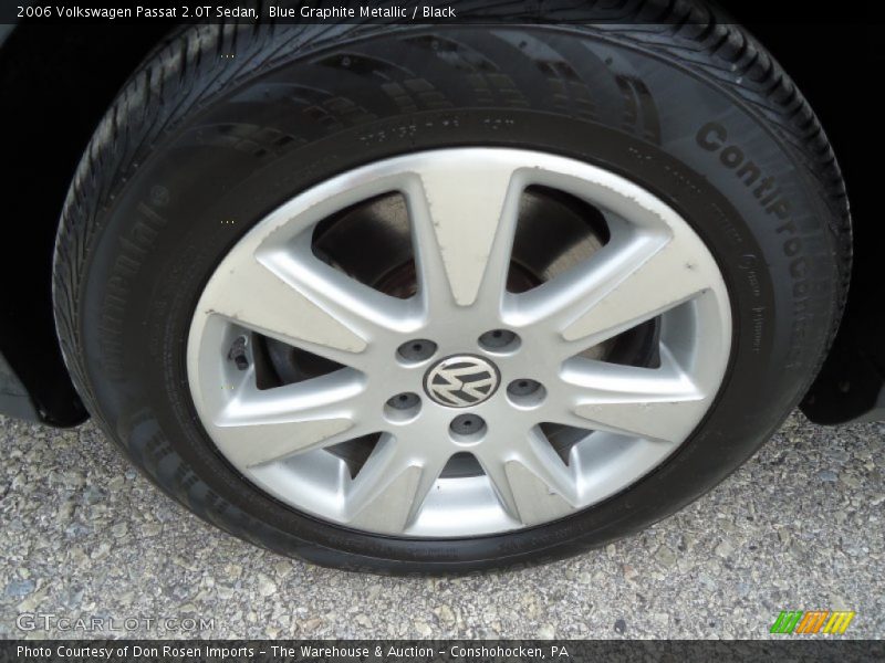 Blue Graphite Metallic / Black 2006 Volkswagen Passat 2.0T Sedan