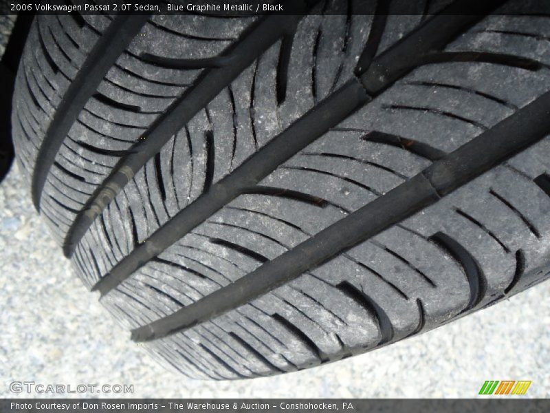 Blue Graphite Metallic / Black 2006 Volkswagen Passat 2.0T Sedan